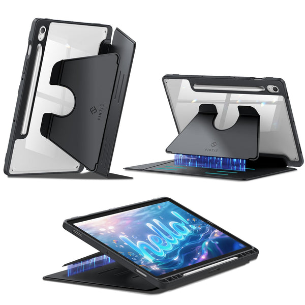 fintie Samsung Galaxy Tab S10 FE/Tab S9 FE 10.9"/ Tab S9 11" Stand Case w/Multiple Stand Angles & S Pen Holder | Fintie