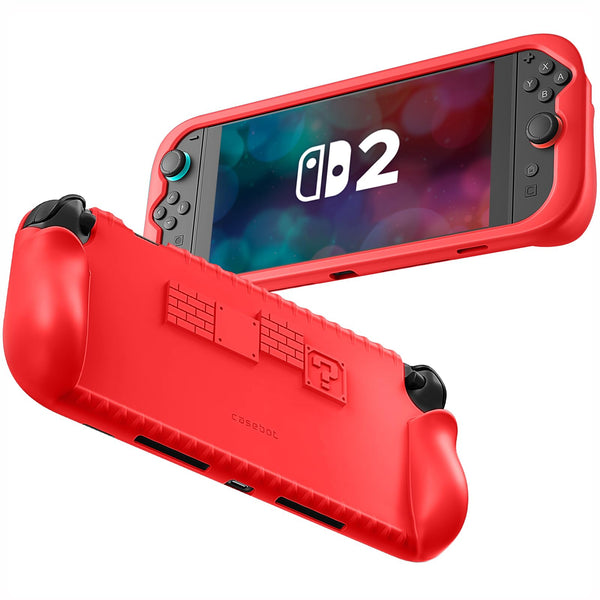 fintie Shockproof Case for Nintendo Switch 2 w/Ergonomic Grip and 3 Game Cartridge Slots | Fintie