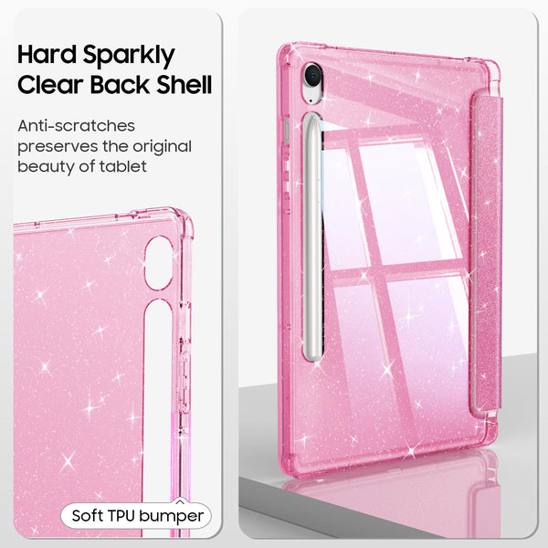 Fintie Slim Glittering Case For Galaxy Tab S10 FE 10.9"/Tab S9 FE 10.9"/Tab S9 11" | Fintie
