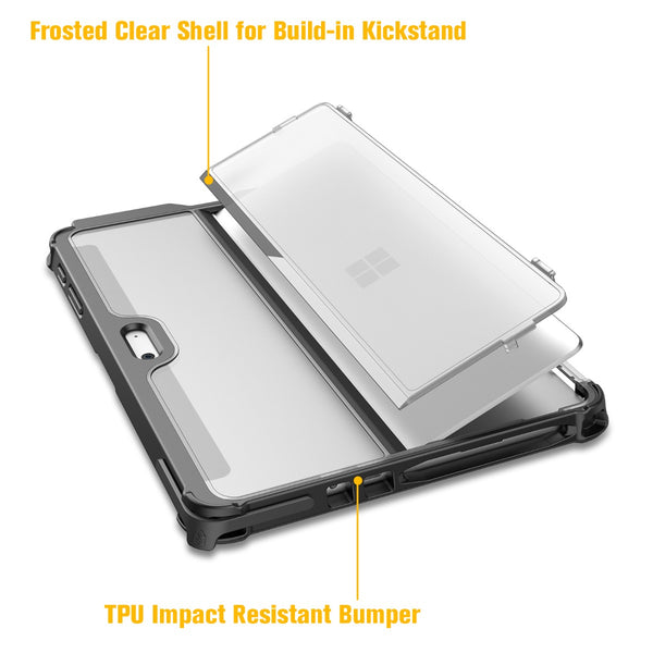 Fintie Surface Go 4 (2023)/Surface Go 3 (2021)/Surface Go 2/Go Shockproof Rugged Cover | Fintie