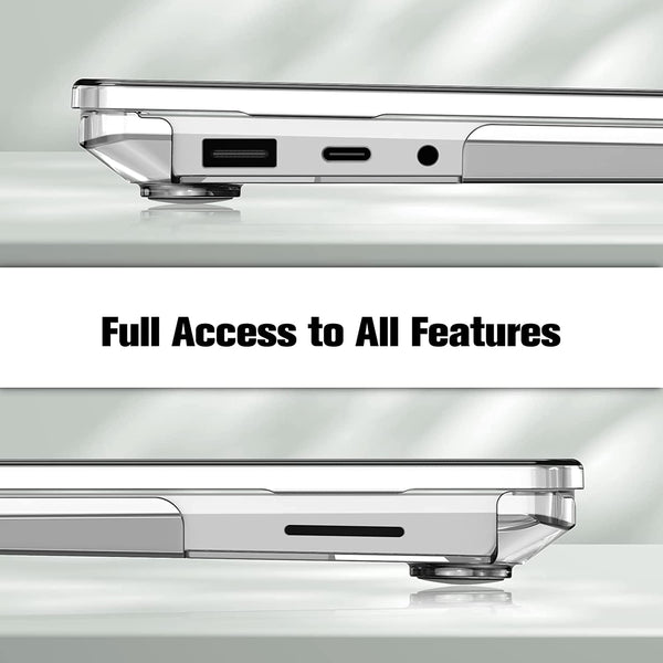 Fintie Surface Laptop 5/4/3 13.5-inch W/ Metal Keyboard Snap-on Hard Shell Cover | Fintie