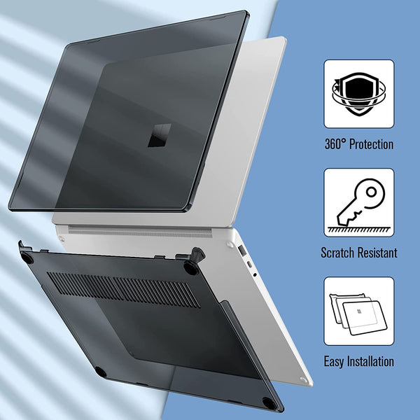 Fintie Surface Laptop 5/4/3/2 13.5-inch W/ Alcantara Keyboard Snap-on Hard Shell Cover | Fintie