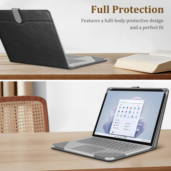 Fintie Surface Laptop 7 13.8" Surface Laptop 6/5/4/3 13.5" PU Leather Sleeve Case | Fintie