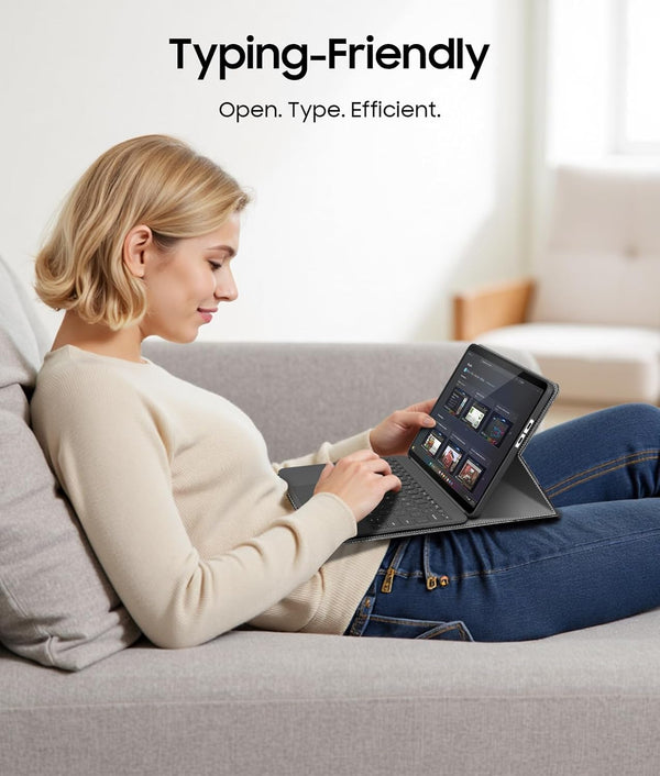 Fintie Surface Pro 12" (1st Edition 2025) Multi-Angle Stand Case With TPU Back Cover & Stylus Holder | Fintie