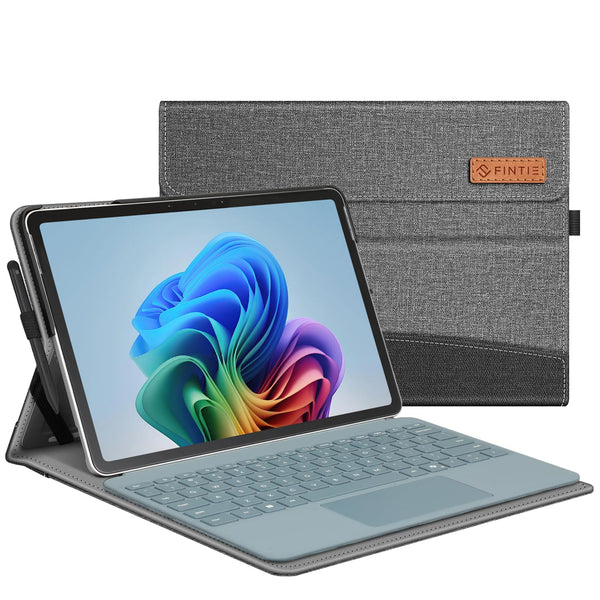 fintie Surface Pro 12" (1st Edition 2025) Multiple Angle Viewing Portfolio Cover w/Pocket & Stylus Holder | Fintie