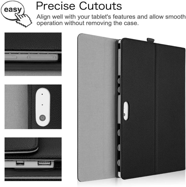 Fintie Surface Pro 7+/Pro 7/6/5/4/3 Multiple Angle Viewing Portfolio Business Case | Fintie