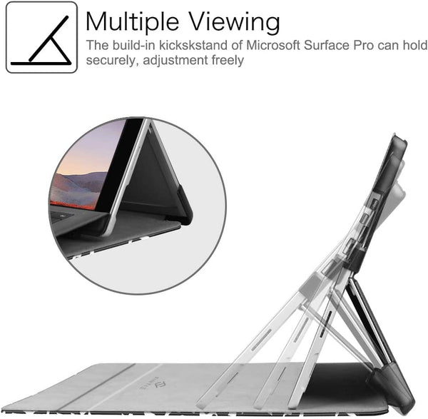 Fintie Surface Pro 7+/Pro 7/6/5 Hard Shell Slim Portfolio Cover | Fintie