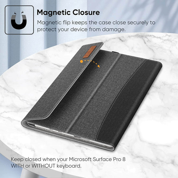 Fintie Surface Pro 8 (2021) 13 Inch Multi-Angle Viewing Case | Fintie