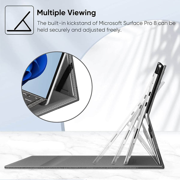 Fintie Surface Pro 8 (2021) 13 Inch Multi-Angle Viewing Case | Fintie