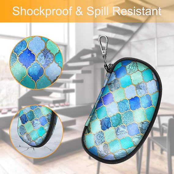 Fintie Zipper Eyeglasses Case With Carabiner | Fintie