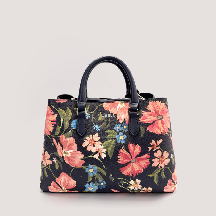 Fiorelli Emery Mini Grab SATCHEL Bag Midnight Floral