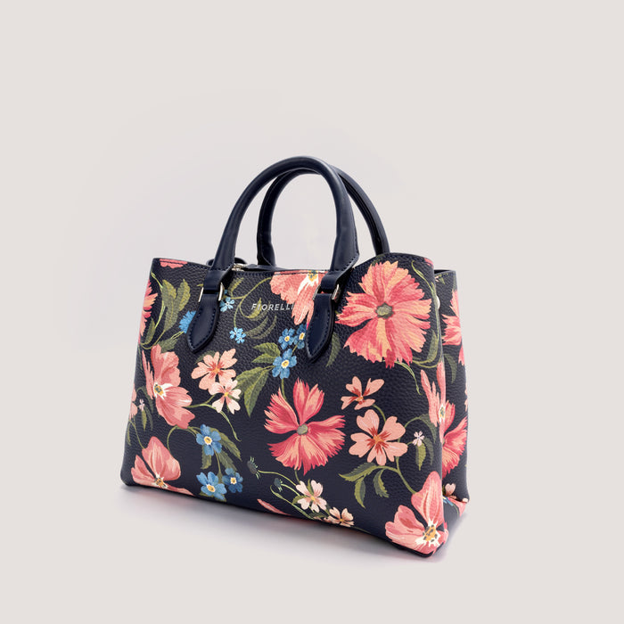 Fiorelli Emery Mini Grab SATCHEL Bag Midnight Floral