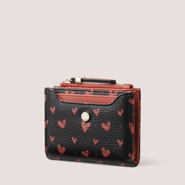 Fiorelli AUBREY Small Purse Heart Print Black