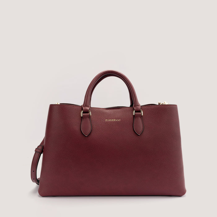 Fiorelli Emery Grab Satchel Bag Port Red