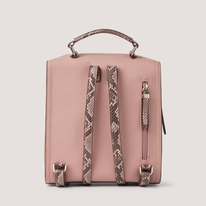 Fiorelli Isla Small Backpack Snake / Optic White / Caramac Mix