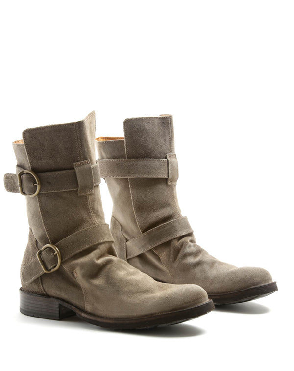 Fiorentini Baker 713 Taupe Suede Boots