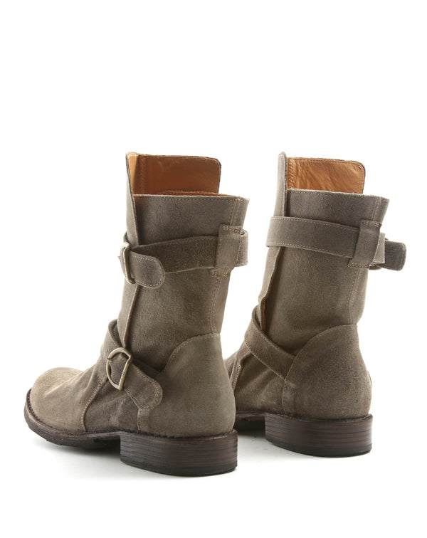 Fiorentini Baker 713 Taupe Suede Boots