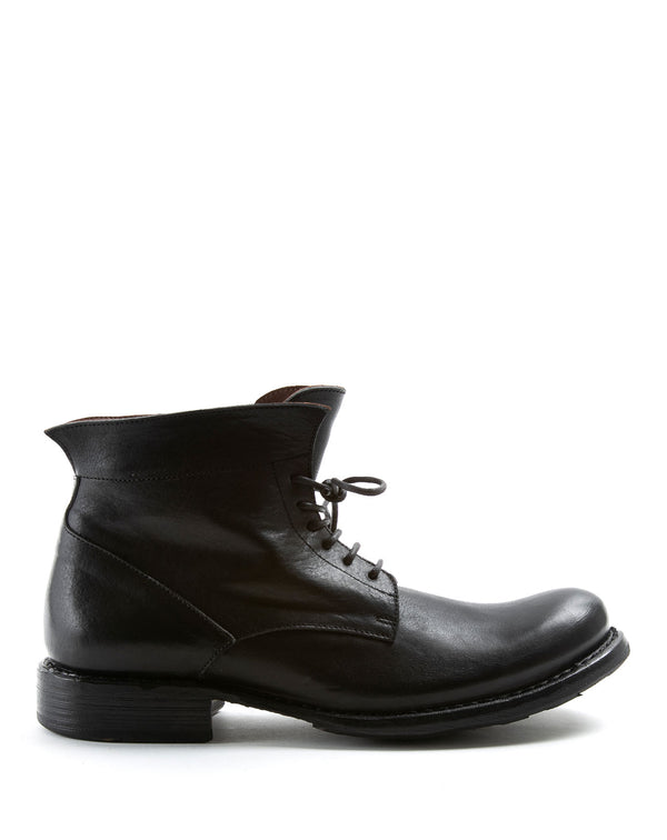 fiorentini baker 745 Black Leather Lace-up Boots