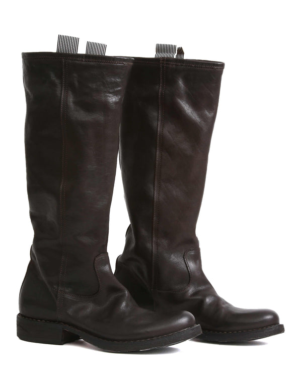 Fiorentini Baker 7460 Brown Leather Tall Boots