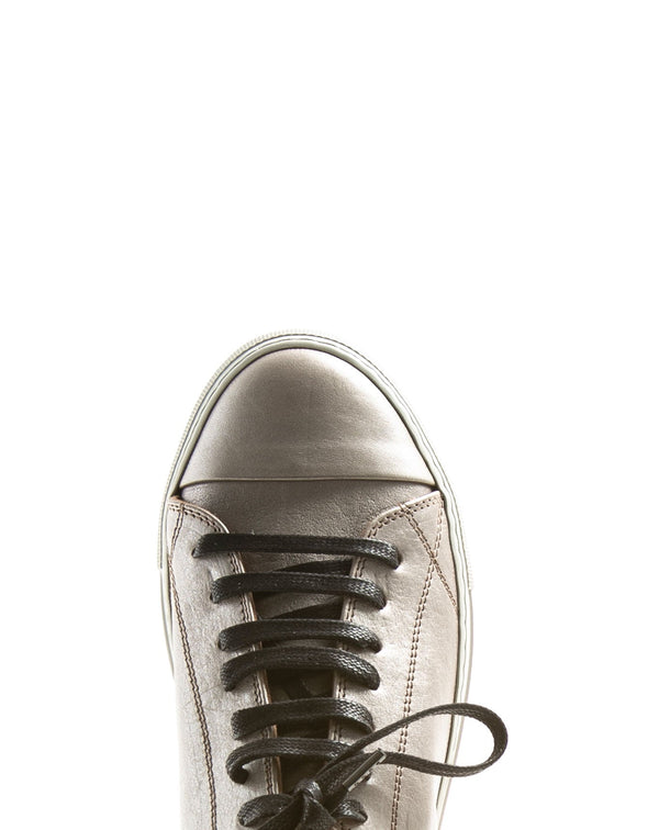 Fiorentini Baker BEXY Silver Leather Sneakers
