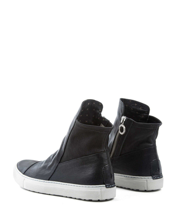Fiorentini Baker BRET Black Leather Sneaker Boots