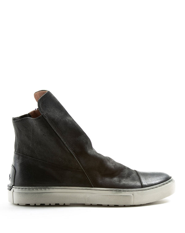 fiorentini baker BRET Black Leather Sneaker Boots