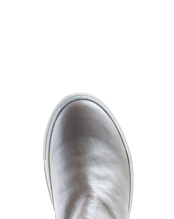 Fiorentini Baker BRIE Silver Leather Sneakers