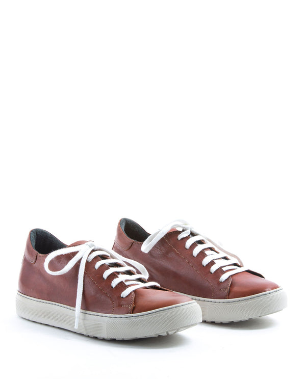 Fiorentini Baker BUK Brick Brown Leather Sneakers