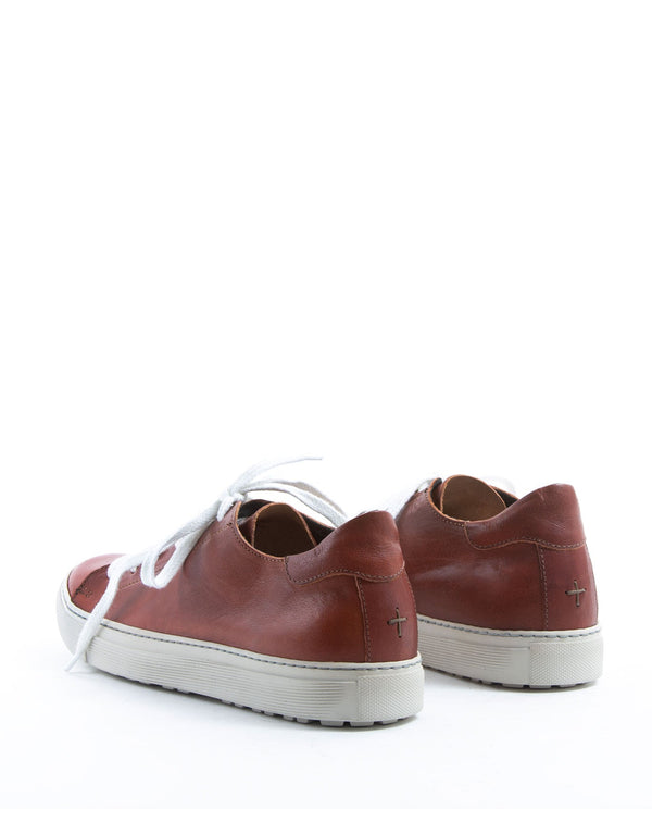 Fiorentini Baker BUK Brick Brown Leather Sneakers