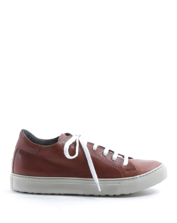 fiorentini baker BUK Brick brown leather sneakers