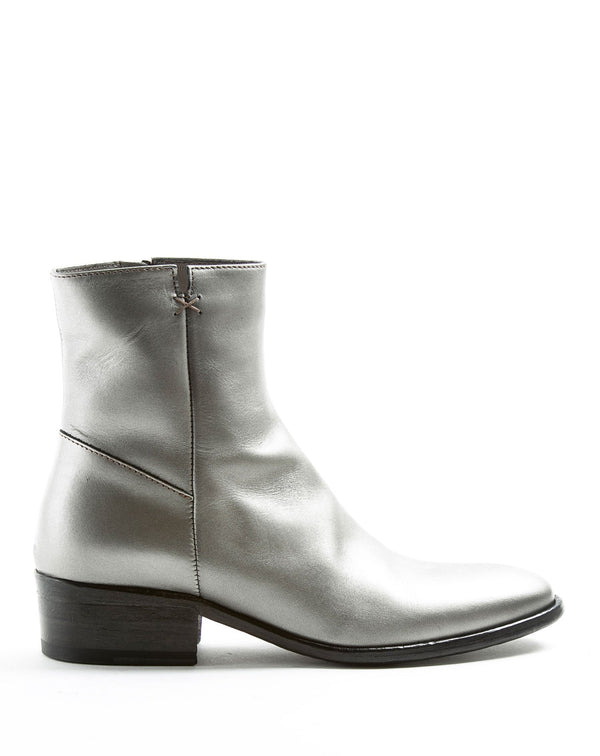 fiorentini baker CALE Silver Leather Boots