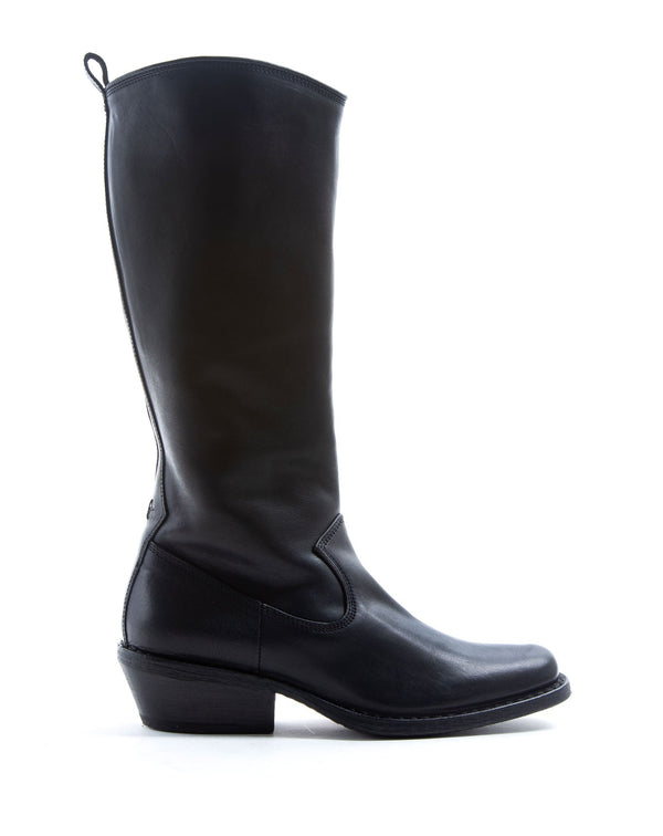 fiorentini baker CATY Black Leather Tall Boots