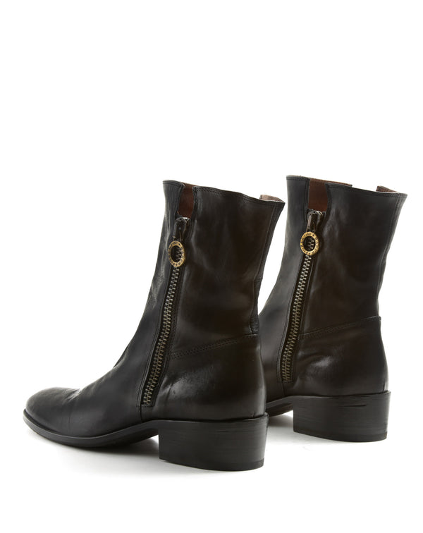 Fiorentini Baker CINT Black Leather Boots