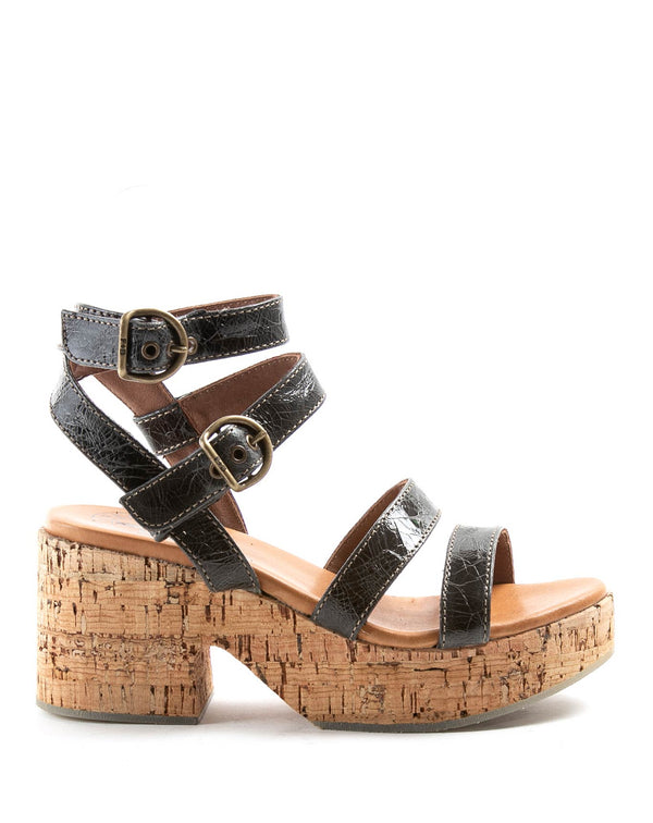 fiorentini baker DITT Black Leather Sandals