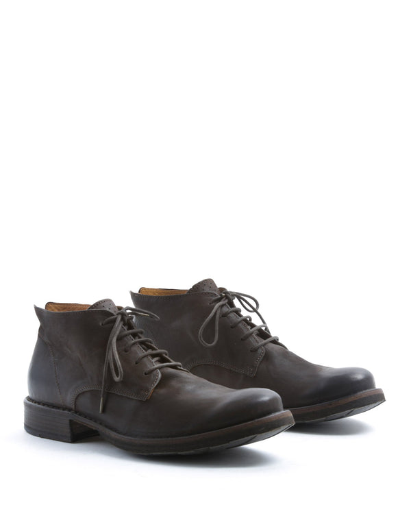 Fiorentini Baker EDD Brown Leather Lace-up Boots