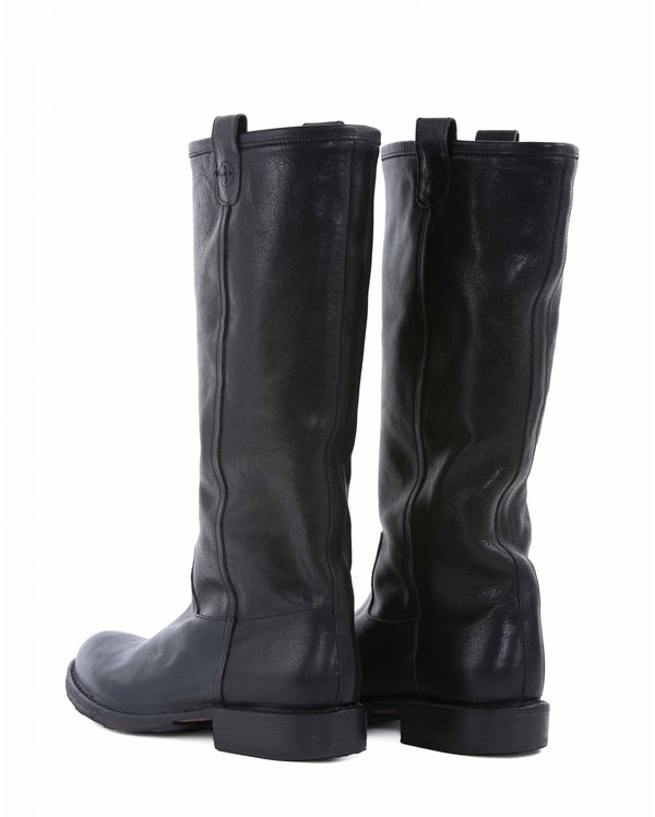 Fiorentini Baker EFFIE Black Leather Tall Boots