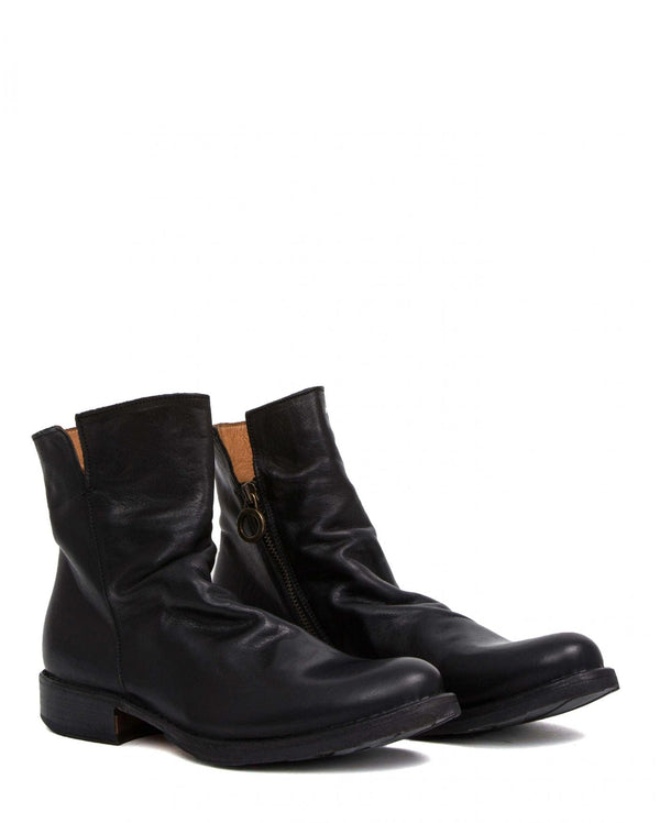 Fiorentini Baker ELF Black Leather Boots