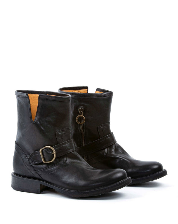 Fiorentini Baker ELI Black Leather Boots