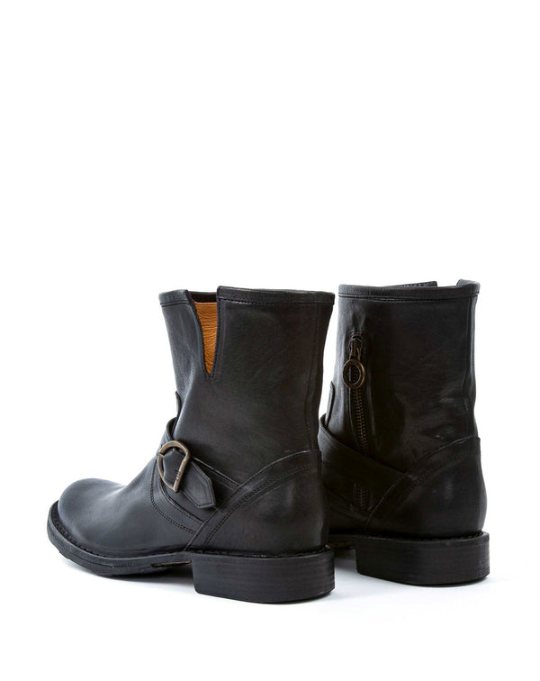 Fiorentini Baker ELI Black Leather Boots
