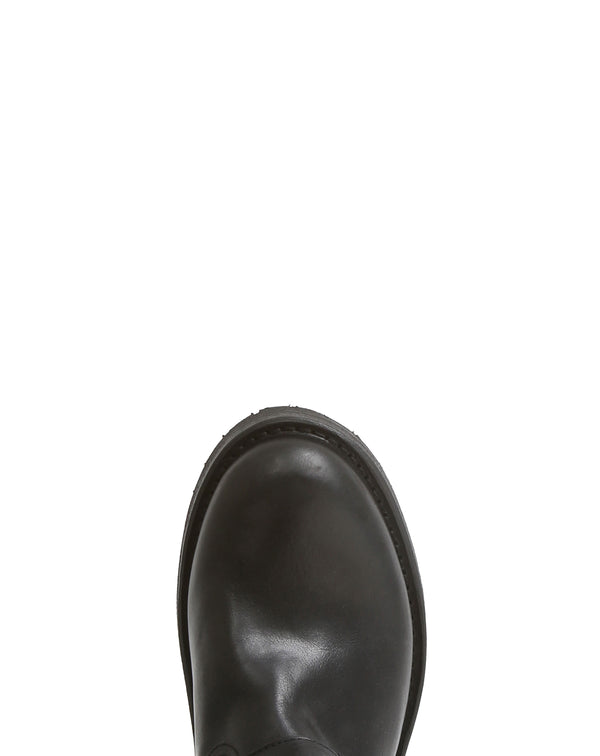 Fiorentini Baker EPRIL Black Leather Tall Boots