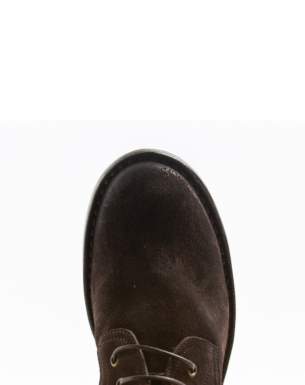 Fiorentini Baker F-EMON Brown Suede Lace-up Boots