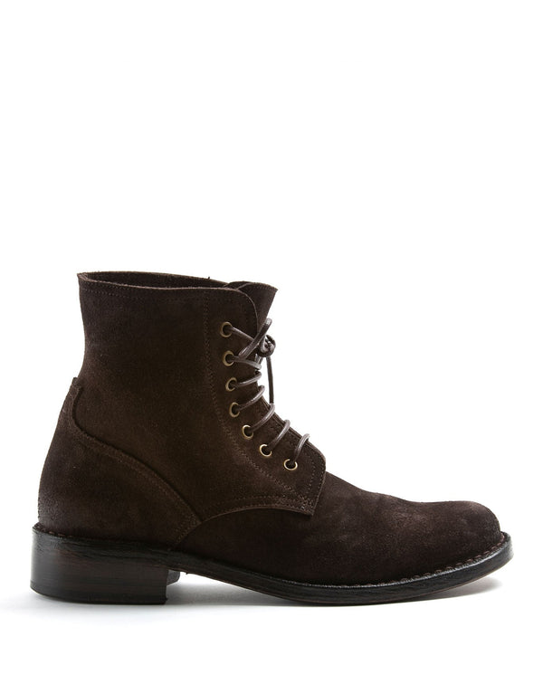 fiorentini baker F-EMON Brown Suede Lace-up Boots