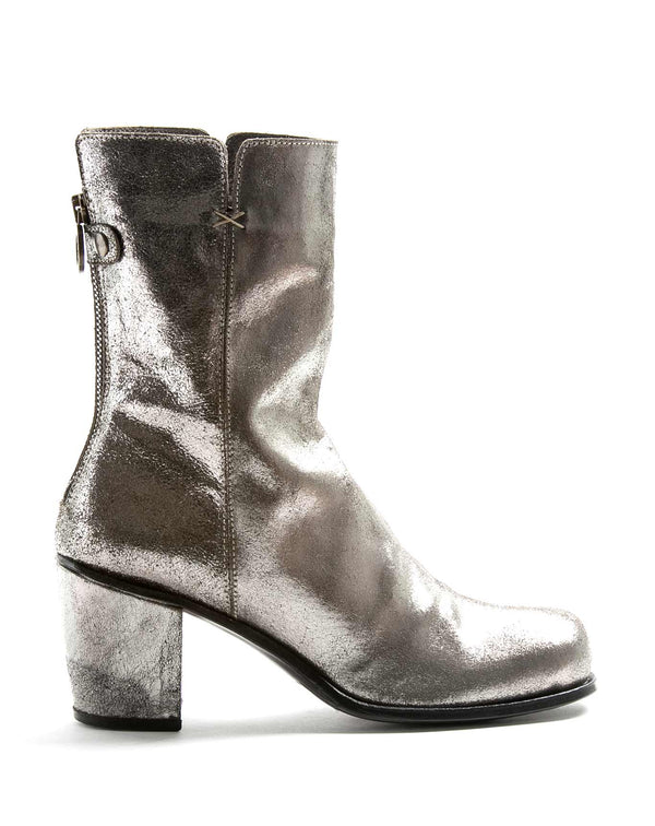 fiorentini baker JONI Gunmetal Leather Boots