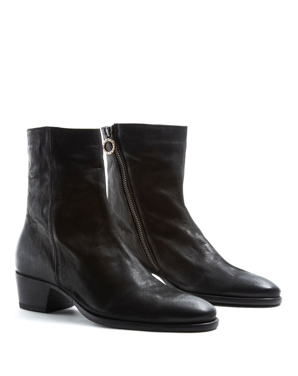 Fiorentini Baker KATT Black Leather Boots