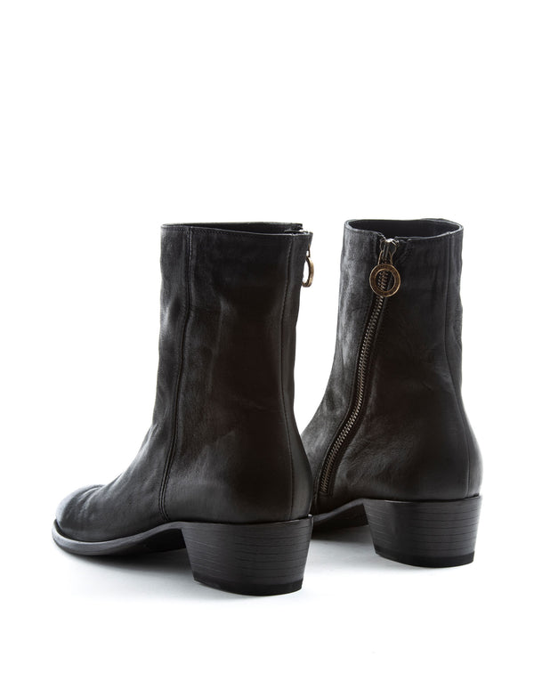 Fiorentini Baker KATT Black Leather Boots