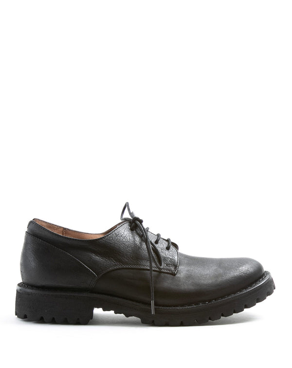 fiorentini baker M-706 Black Leather Derby Shoes