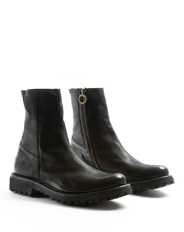Fiorentini Baker M-EBE Black Leather Boots