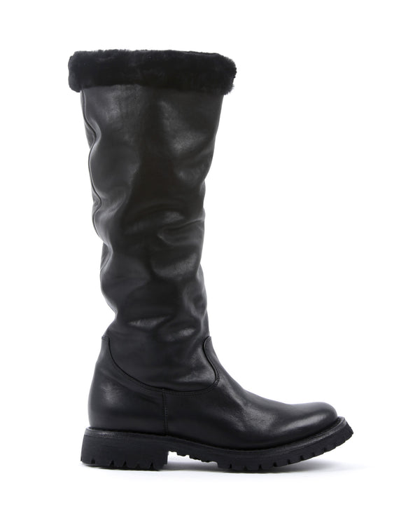 fiorentini baker M-ELLMO Black Leather Tall Boots