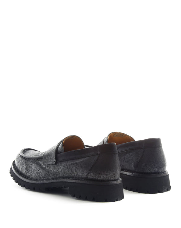 Fiorentini Baker M-EMMET Silver Leather Loafer