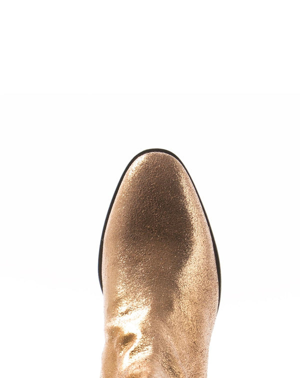 Fiorentini Baker MATT Gold Leather Boots